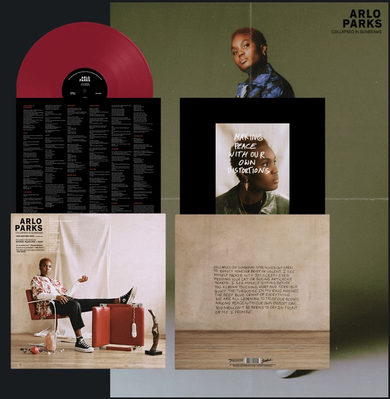 Collapsed In Sunbeams - ltd deep red vinyl LP