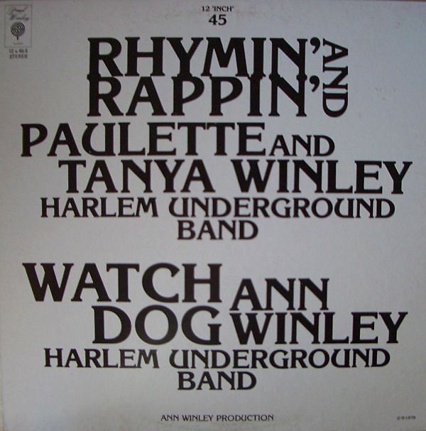 Rhymin' And Rappin' / Watch Dog