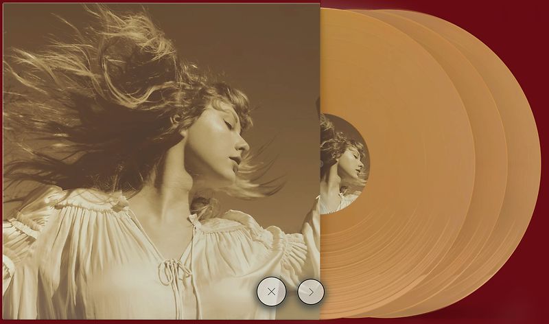 Fearless (Taylor's Version) - 3xLP GOLD vinyl