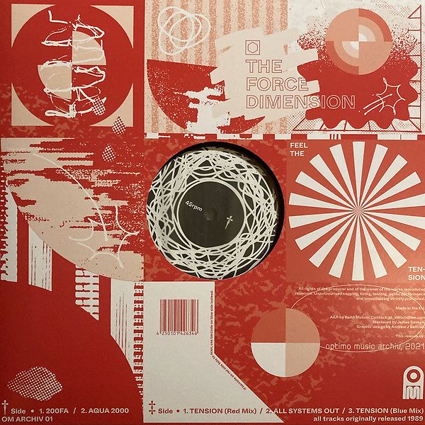 Feel The Tension - Red/Black marbled vinyl
