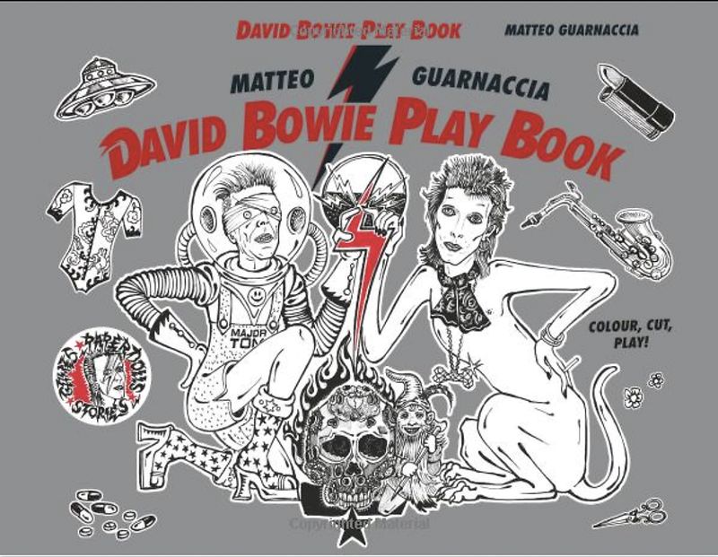 David Bowie Playbook (Colouring/Activity Book)
