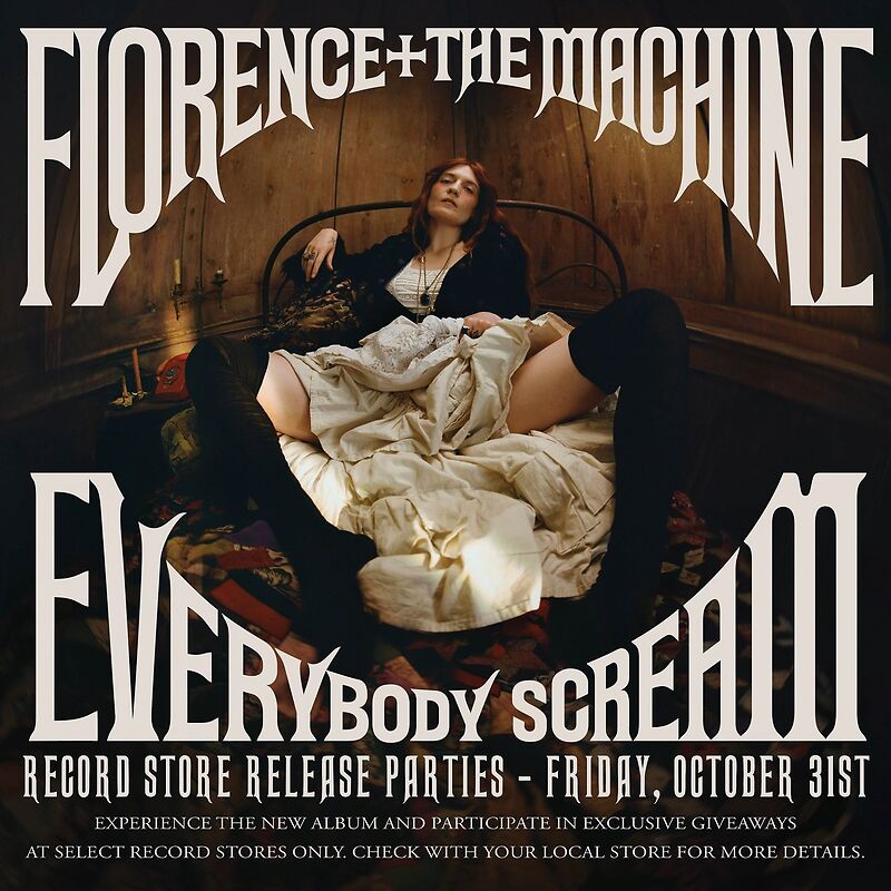 Music Mania x Florence + The Machine - Everybody Scream Listening Party