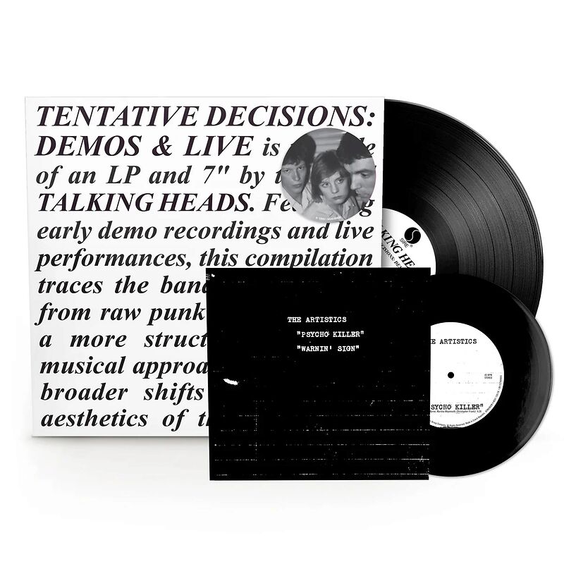 Tentative Decisions: Demos & Live - Black Vinyl