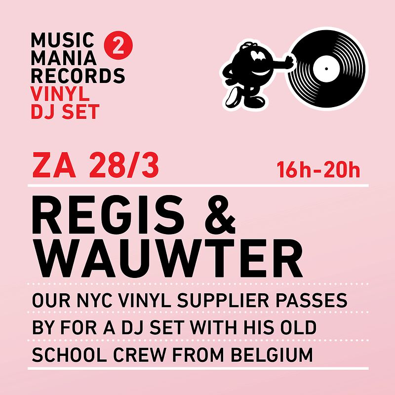 Saturday DJ Set: Regis & Wauwter
