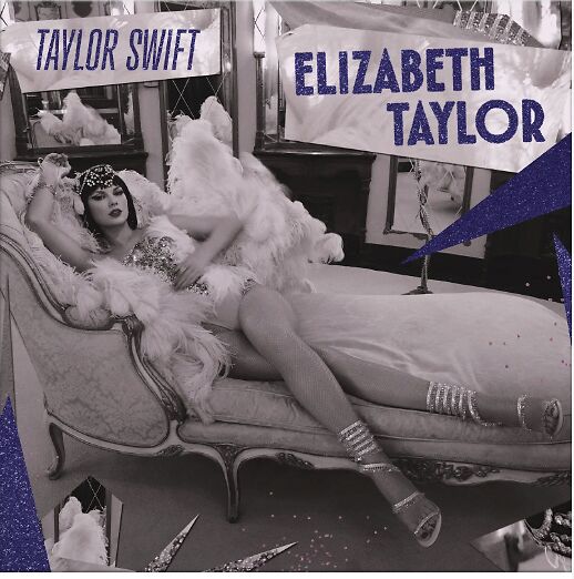 Elizabeth Taylor - Violet Glitter vinyl