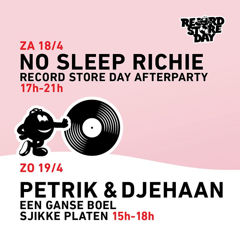 Record Store Day Weekend DJ's