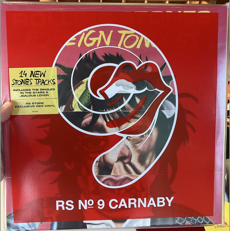 Foreign Tongues - Music Mania exclusive RED Vinyl - RS Carnaby Red Vinyl