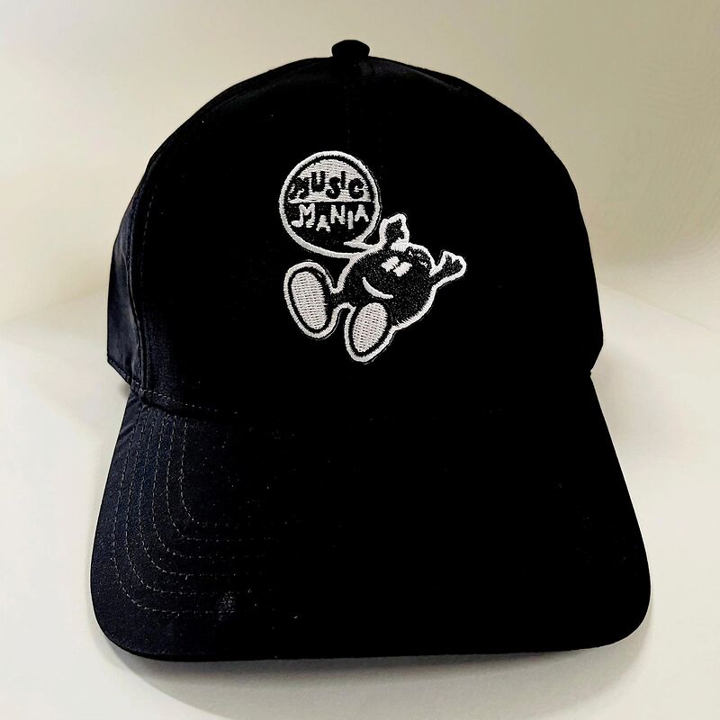 Music Mania Black Nylon Cap