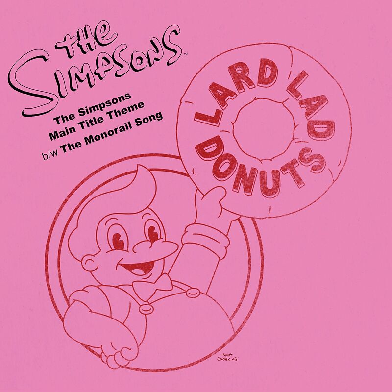 "The Simpsons" Main Title Theme b / w The Monorail Song