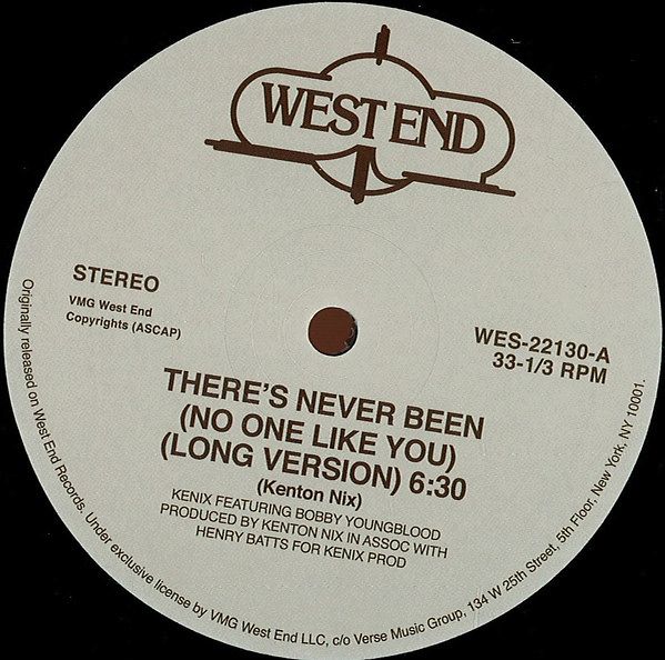 There's Never Been (No One Like You)