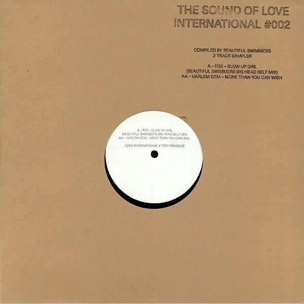 The Sound Of Love International #002 2 Track Sampler