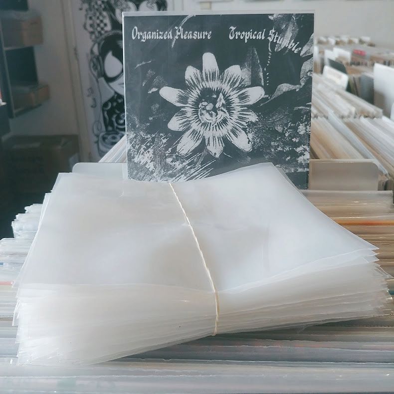 100 x Plastic Sleeves for 7"