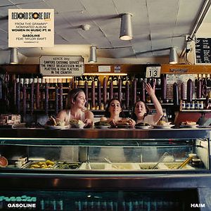 洋楽 haim gasoline feat. taylor swift 7inch Gasoline, Haim / Taylor Swift – 7