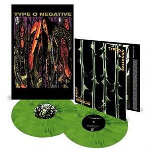 October Rust - 25th Anniversary - Green & Black mixed vinyl by Type O Negative