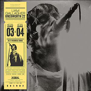 WT27 Liam Gallagher Knebworth 22 LP レコード Liam Gallagher