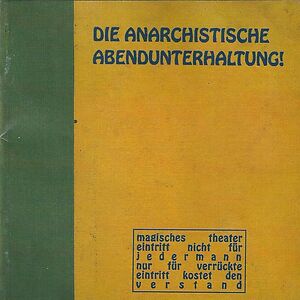 Die Anarchistische Abendunterhaltung! - Black Vinyl by DAAU