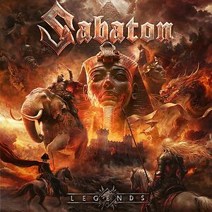 Legends - Indie Only Glacial Mist Marble vinyl by Sabaton