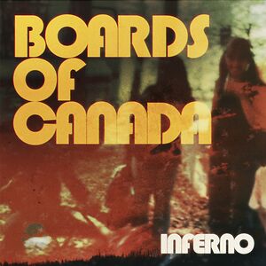 Inferno - transparent red vinyl with booklet by Boards Of Canada