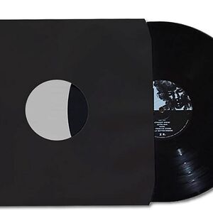 10 x 12" Antistatic Poly-Lined Inner Record Sleeves With Rounded Edges - Black by Merchandise 