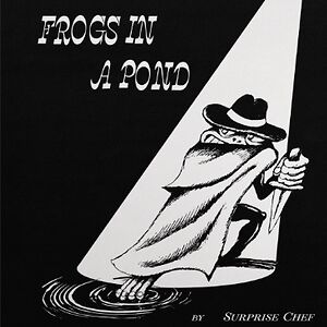 Frog In A Pond - Black Vinyl by Surprise Chef