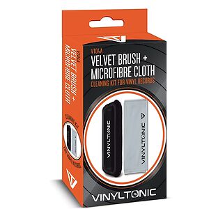 Vinyl Tonic velvet brush & microfibre cloth by Merchandise Vinyl Tonic velvet brush & microfibre cloth by Merchandise
