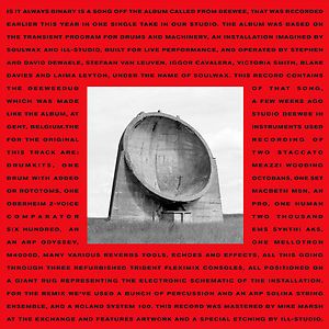 Is It Always Binary (Deeweedub) by Soulwax