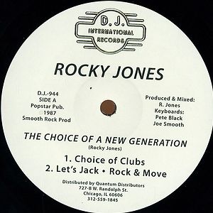 The Choice Of A New Generation by Rocky Jones