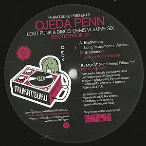 Lost Funk & Disco Gems Volume Six by Ojeda Penn
