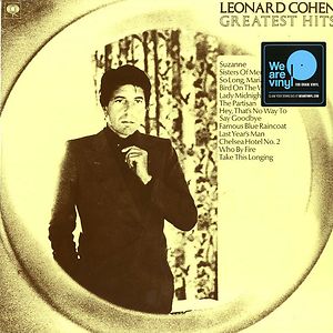 Greatest Hits, Leonard Cohen – LP – Music Mania Records – Ghent