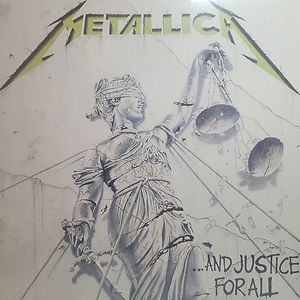 And Justice For All - Black Vinyl, Metallica – 2 x LP