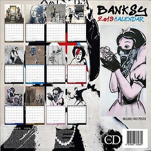 2019 calendar by Banksy