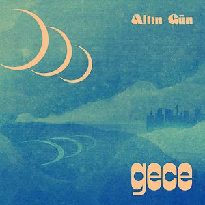 gece - Blue & White Swirl Vinyl by Altin Gün