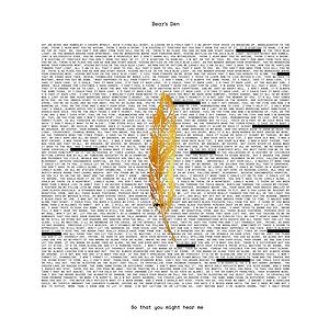 So that you might hear me  by Bear's Den