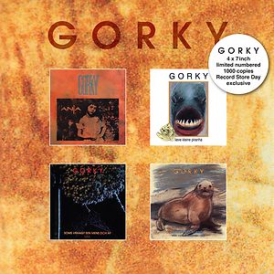 Anja / Lieve Kleine Piranha / Soms Vraagt Een Mens Zich Af / Wacht Niet Te Lang - 4x7inch BOX – ltd 1000 genummerde exemplaren - RSD 2020 by Gorky / Gorki