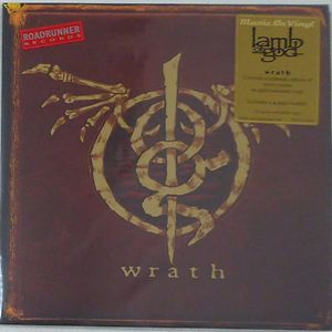 Wrath - gold vinyl by Lamb Of God