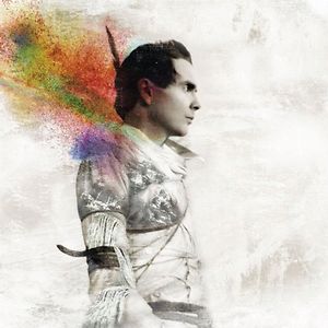 Go - ltd transparent red LP by Jónsi
