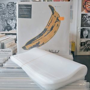 50 x Plastic Sleeves for LP / 12" by Merchandise 