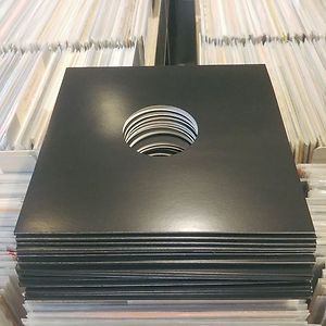 Outer record sleeve - black by Merchandise 