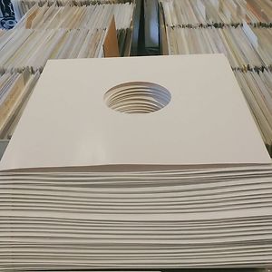 Outer record sleeve - white by Merchandise 