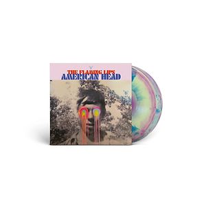 American Head - tri colored ltd 2LP by The Flaming Lips