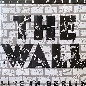 The Wall (Live In Berlin 1990) - clear vinyl 2xLP by Roger Waters
