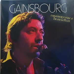 Enregistrement Public Au Théâtre Le Palace by Serge Gainsbourg
