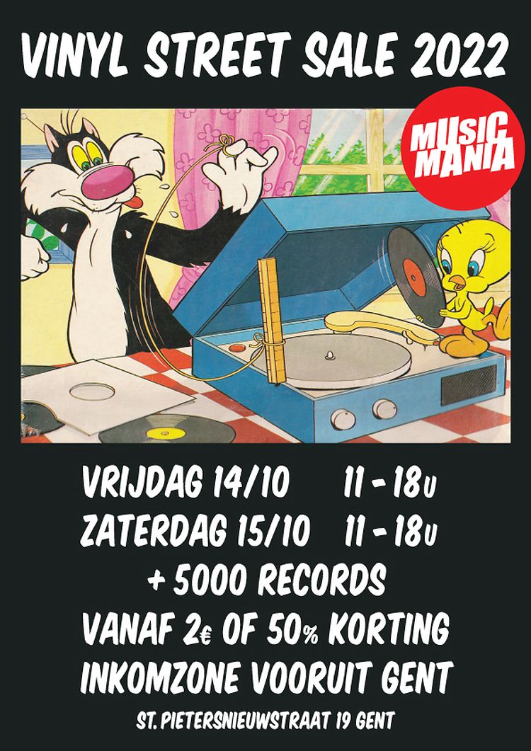 Jan Van Den Broeke, MDCIII, Cos, The Haunted Youth, Daan, Tamino and some international acts...