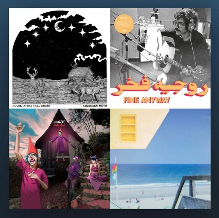 STADT, Gorillaz, Autechre, DIRK., Kikagaku Moyo, Rogér Fakhr and many more....
