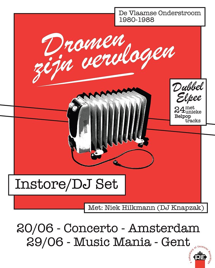 'Dromen Zijn Vervlogen' Instore DJ-set, The Cure 'Mixes Of A Lost World', King Gizzard and much more...