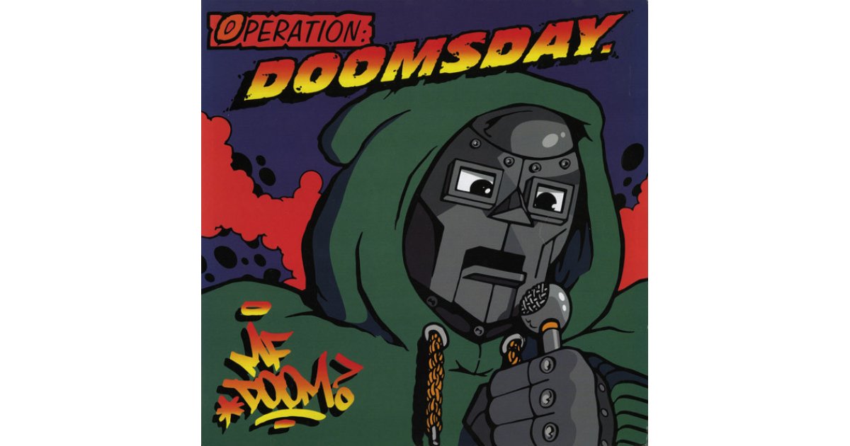 Operation: Doomsday - original artwork edition, MF Doom – 2 x LP – Music Mania Records – Ghent