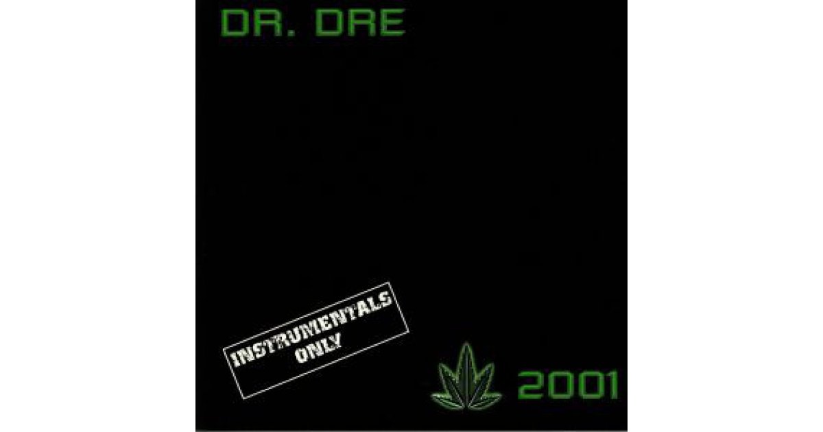 2001 (Instrumentals Only), Dr. Dre – 2 x LP – Music Mania Records – Ghent