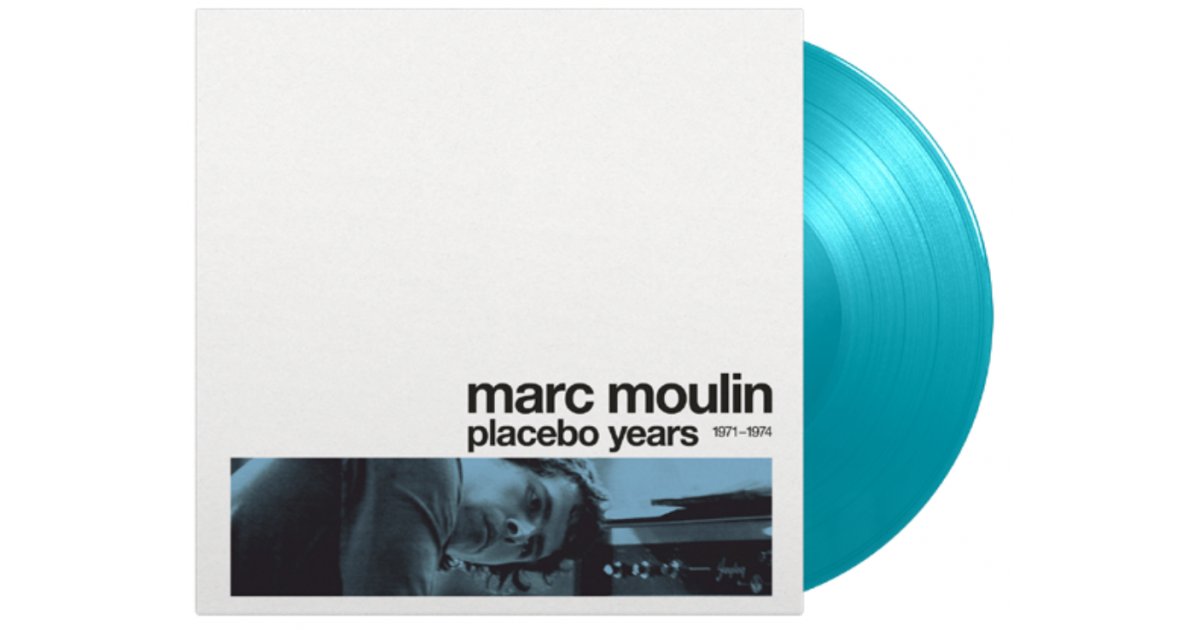 Placebo Years - turquoise coloured vinyl, Marc Moulin – LP