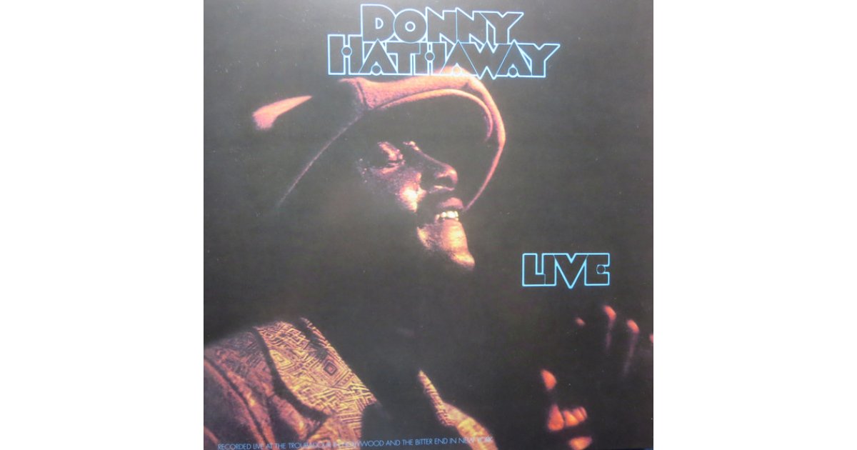Live, Donny Hathaway – 2 x LP – Music Mania Records – Ghent