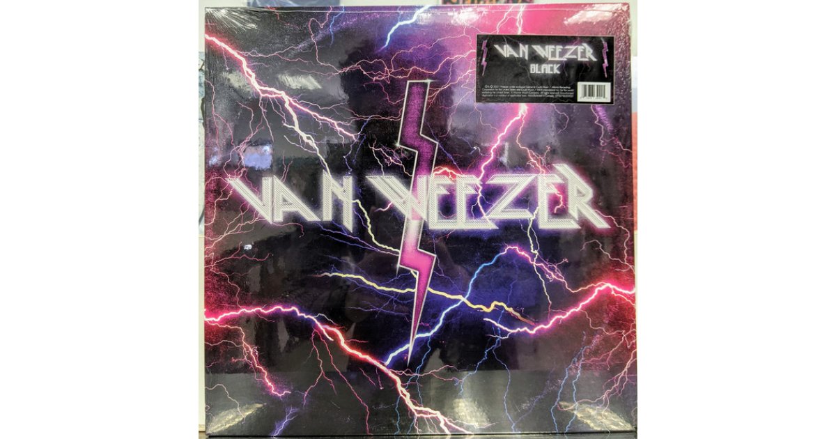 Van Weezer, Weezer LP Music Mania Records Ghent